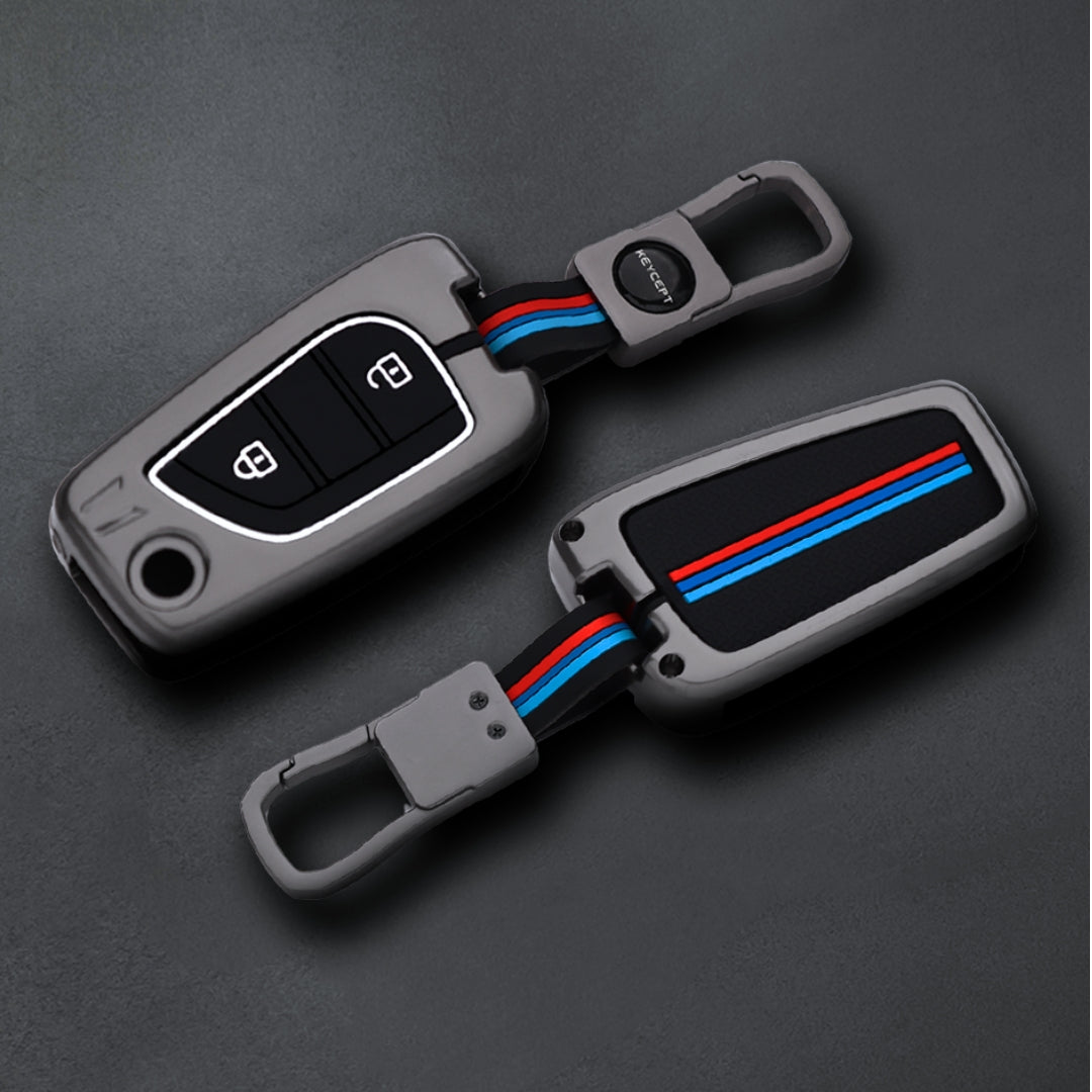 Metal Alloy Key Cover with Keychain (Type M1)