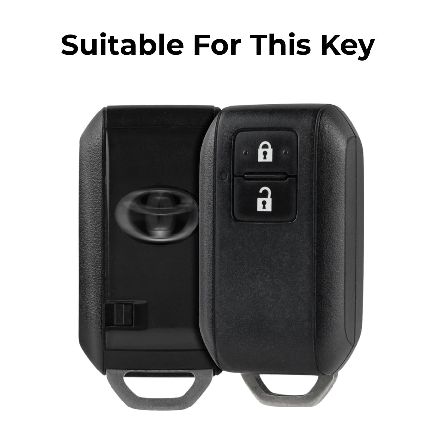 Toyota Tristar Silicone Key Cover With Keychain K8