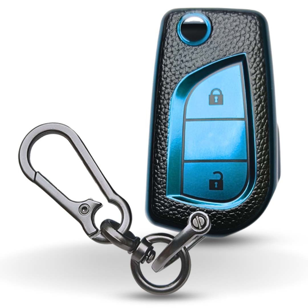 TPU Leather Key Cover Compatible with Keychain (Type 1)