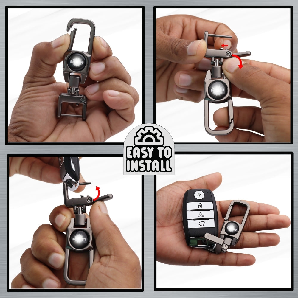 keychain, car keychain, key ring, car keyring, key holder, car key holder, Keycept keychain, brand keychain, Kia keychain