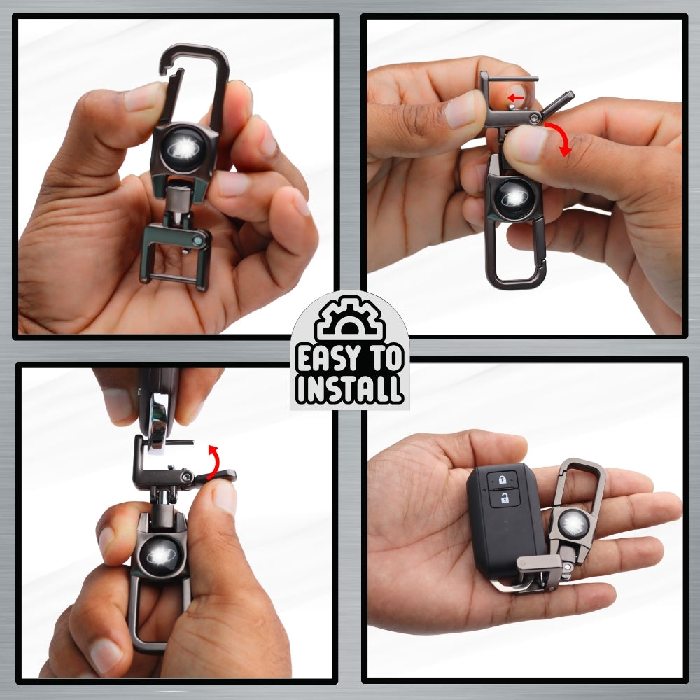 Suzuki TriStar Silicone Key Cover with Keychain (Type 8)