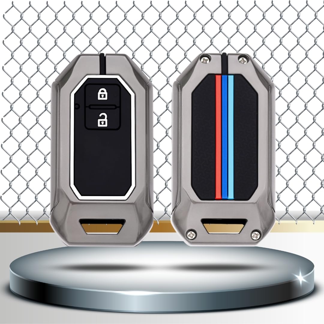 Suzuki Metal Keycover With KeyChain (Type M2)