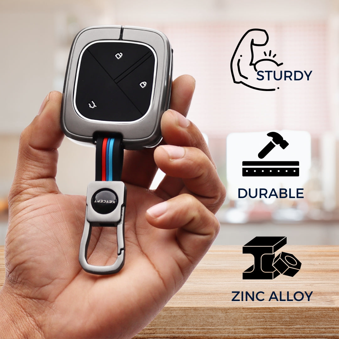MG Metal Alloy Key Cover with Keychain (Type M1)