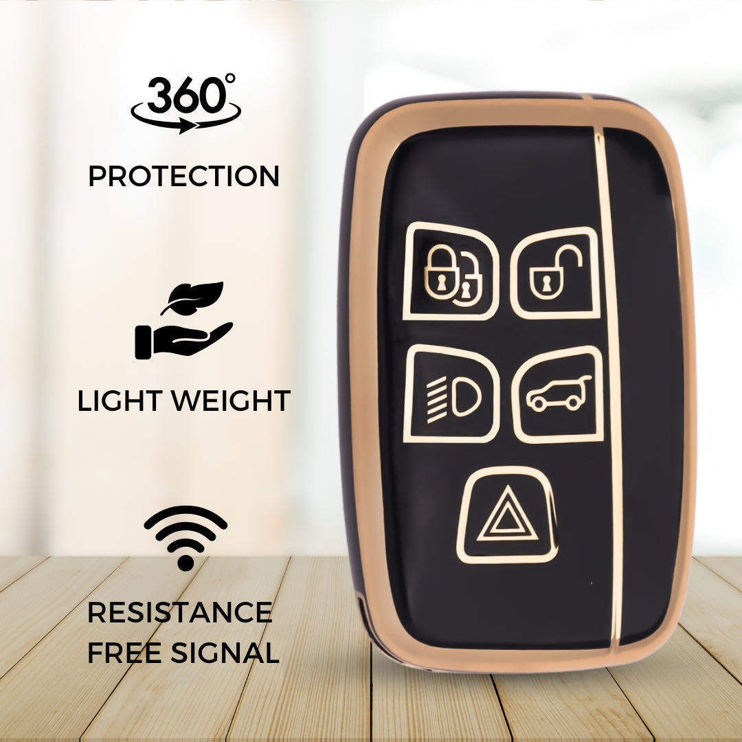 Land Rover TPU Key Cover with Keychain (Type 2).