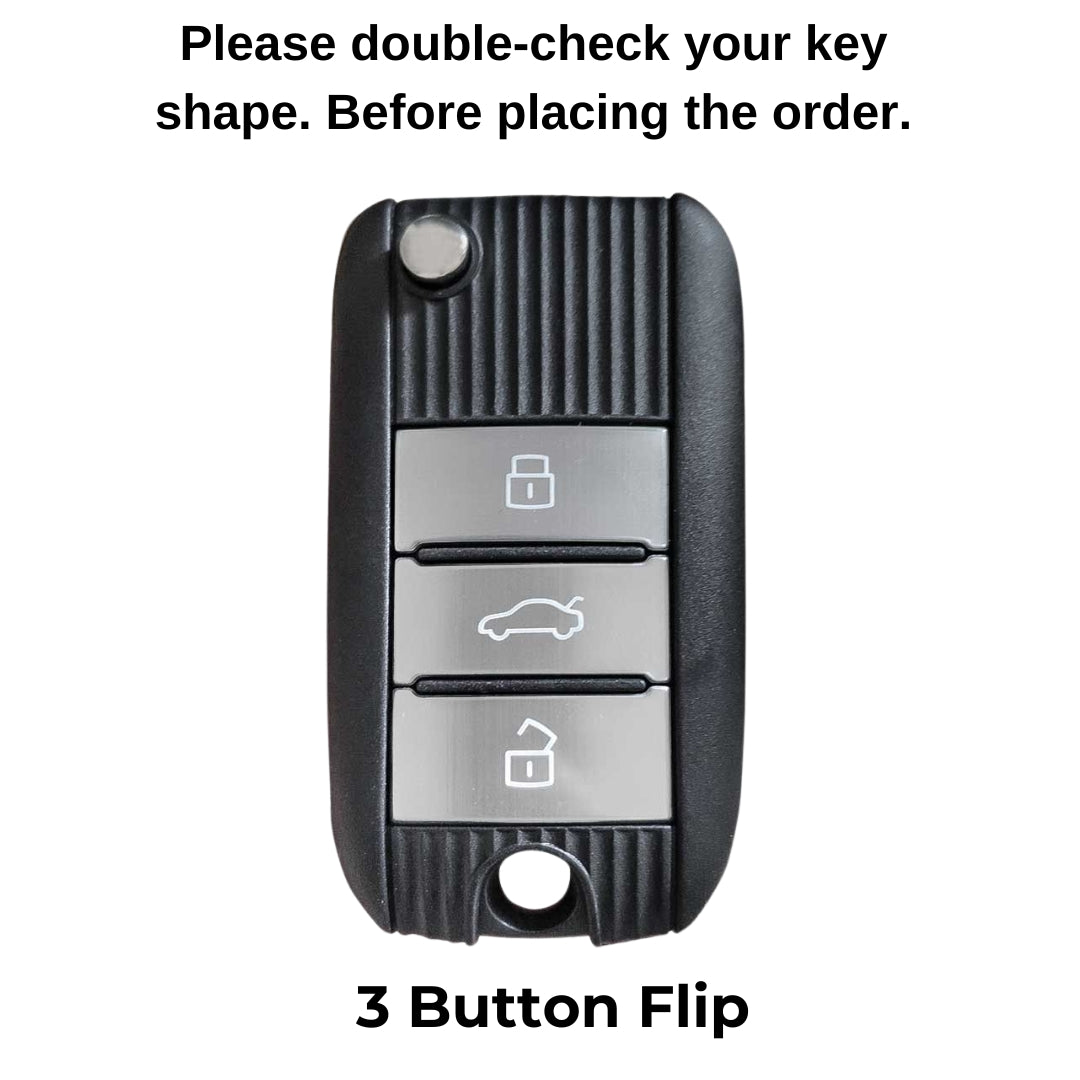 MG TPU Leather Key Cover with Keychain (Type 2)