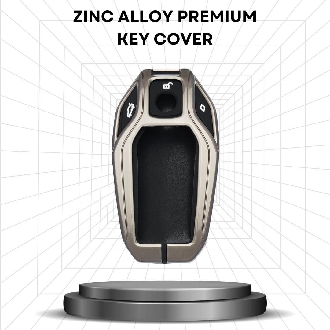 bmw x series metal key cover case keychain accessories silver