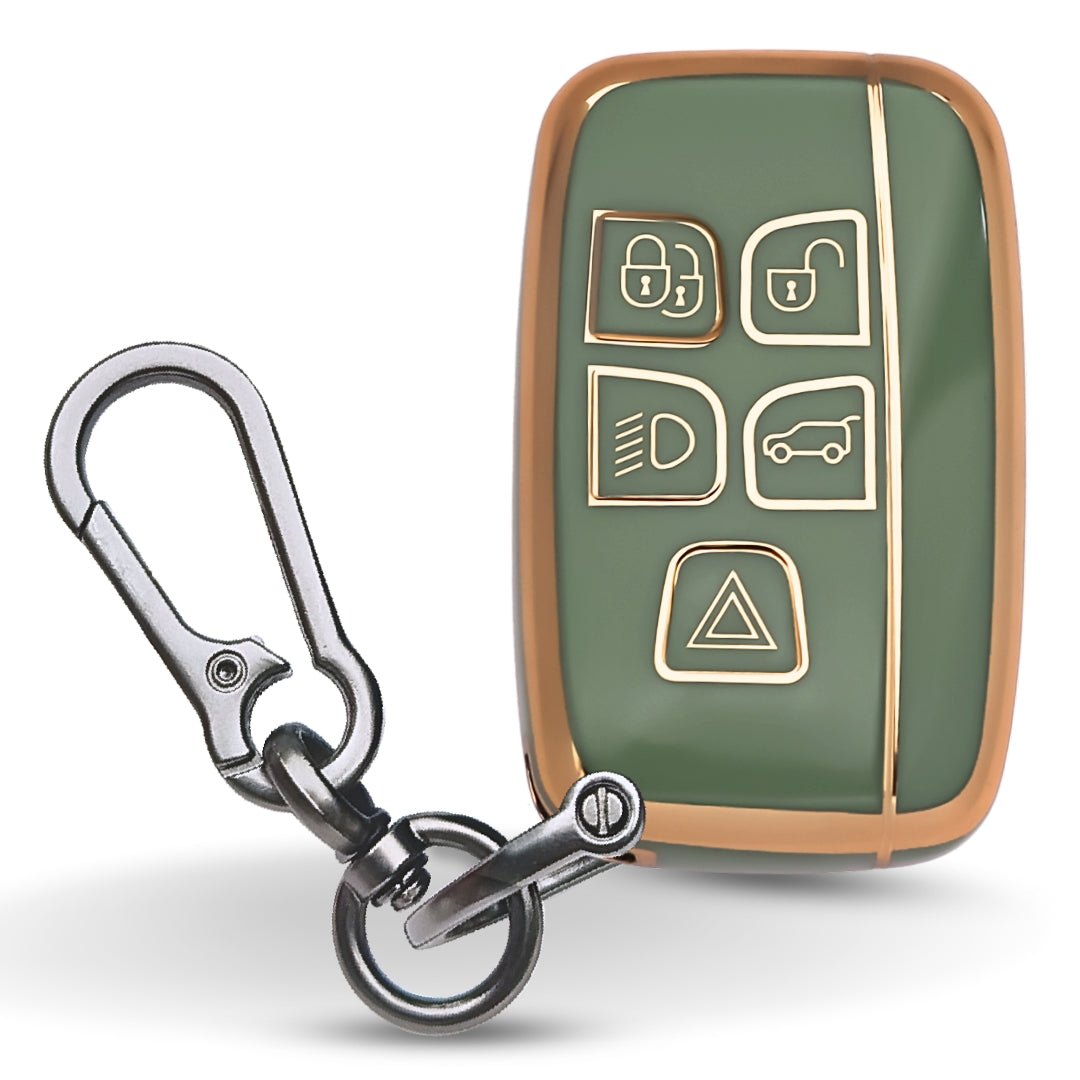 Land Rover TPU Key Cover with Keychain (Type 1).