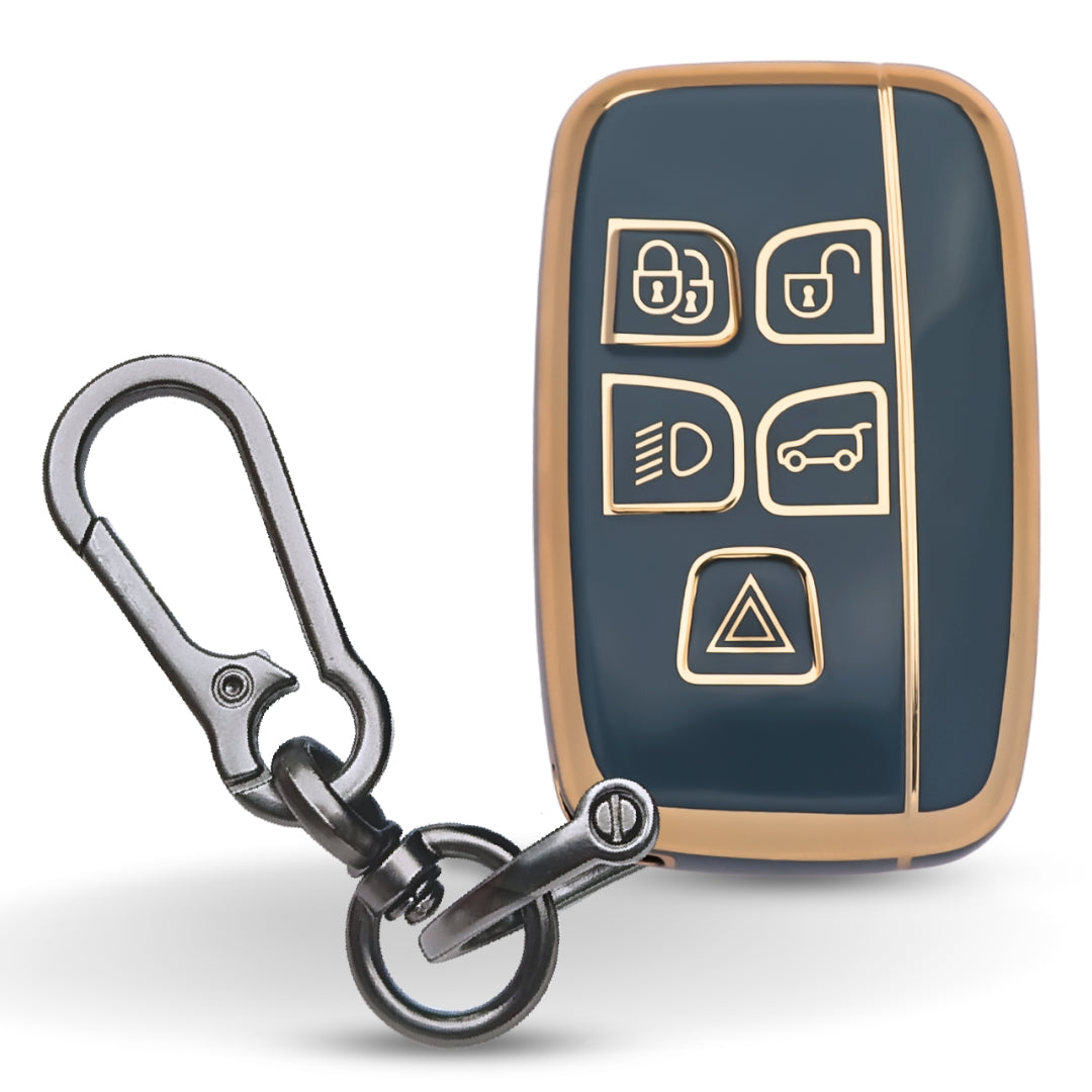 Land Rover TPU Key Cover with Keychain (Type 1).