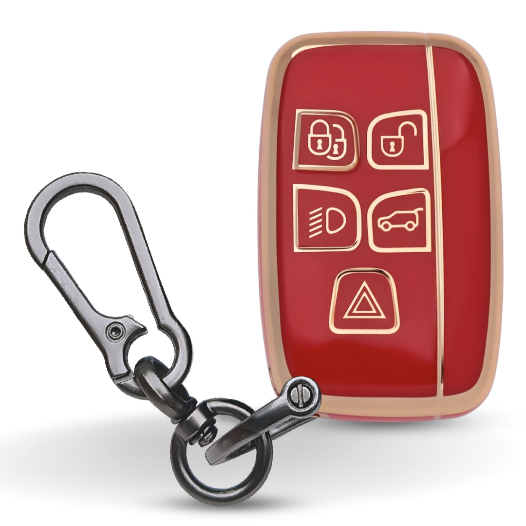 Land Rover TPU Key Cover with Keychain (Type 1).