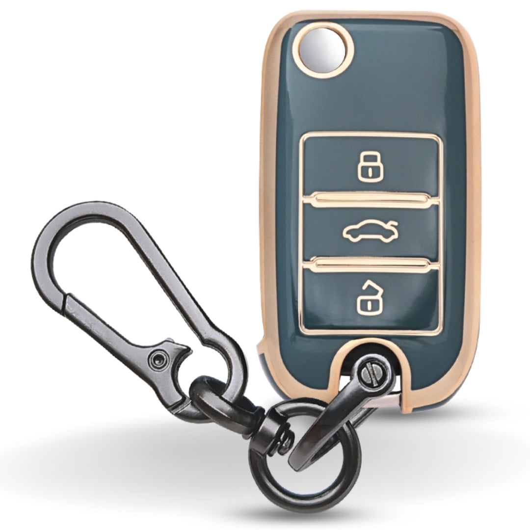 MG Gold Line TPU Key Cover with Keychain