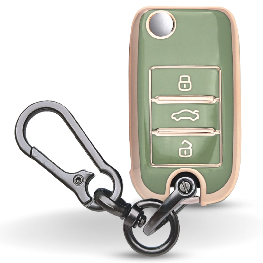 MG Gold Line TPU Key Cover with Keychain