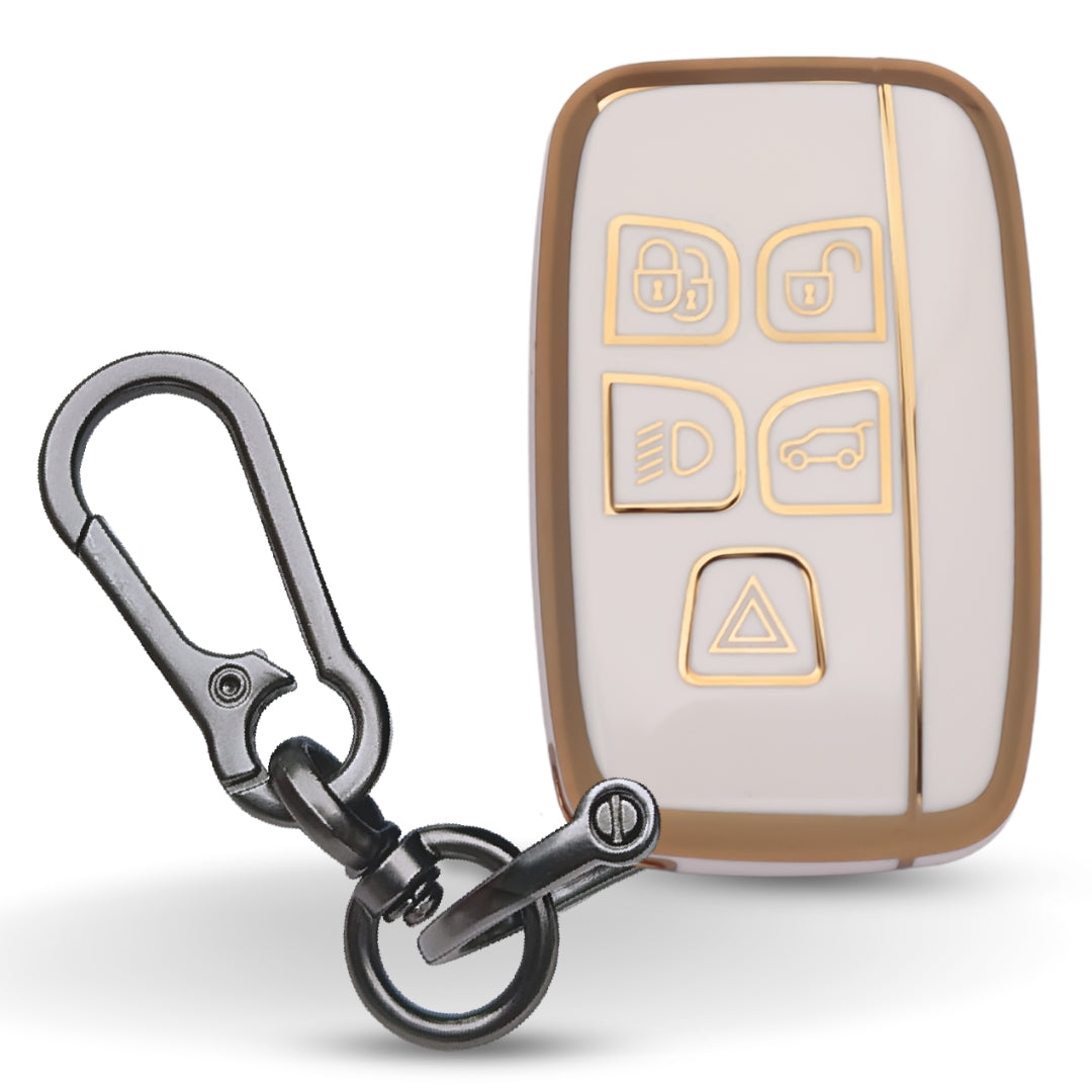 Land Rover TPU Key Cover with Keychain (Type 1).