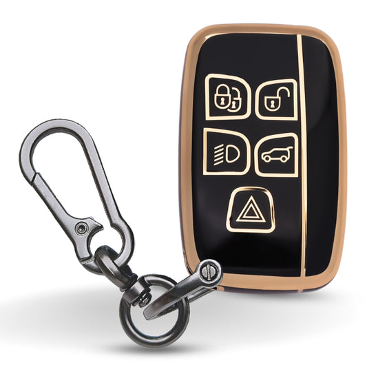 Land Rover TPU Key Cover with Keychain (Type 1).