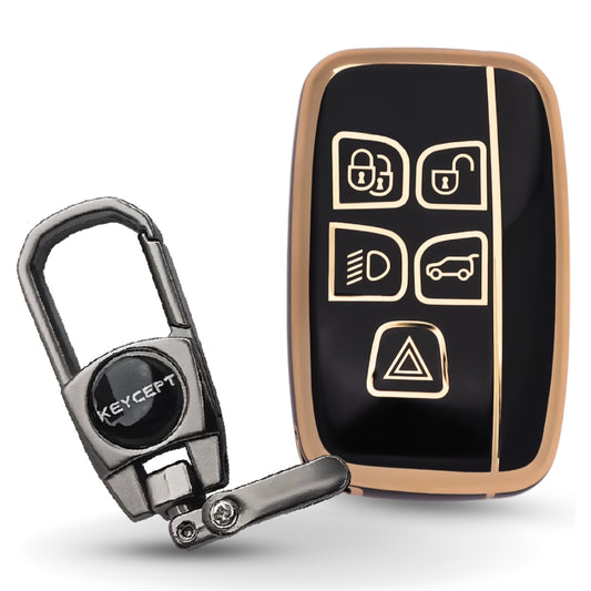 Land Rover TPU Key Cover with Keychain (Type 2).