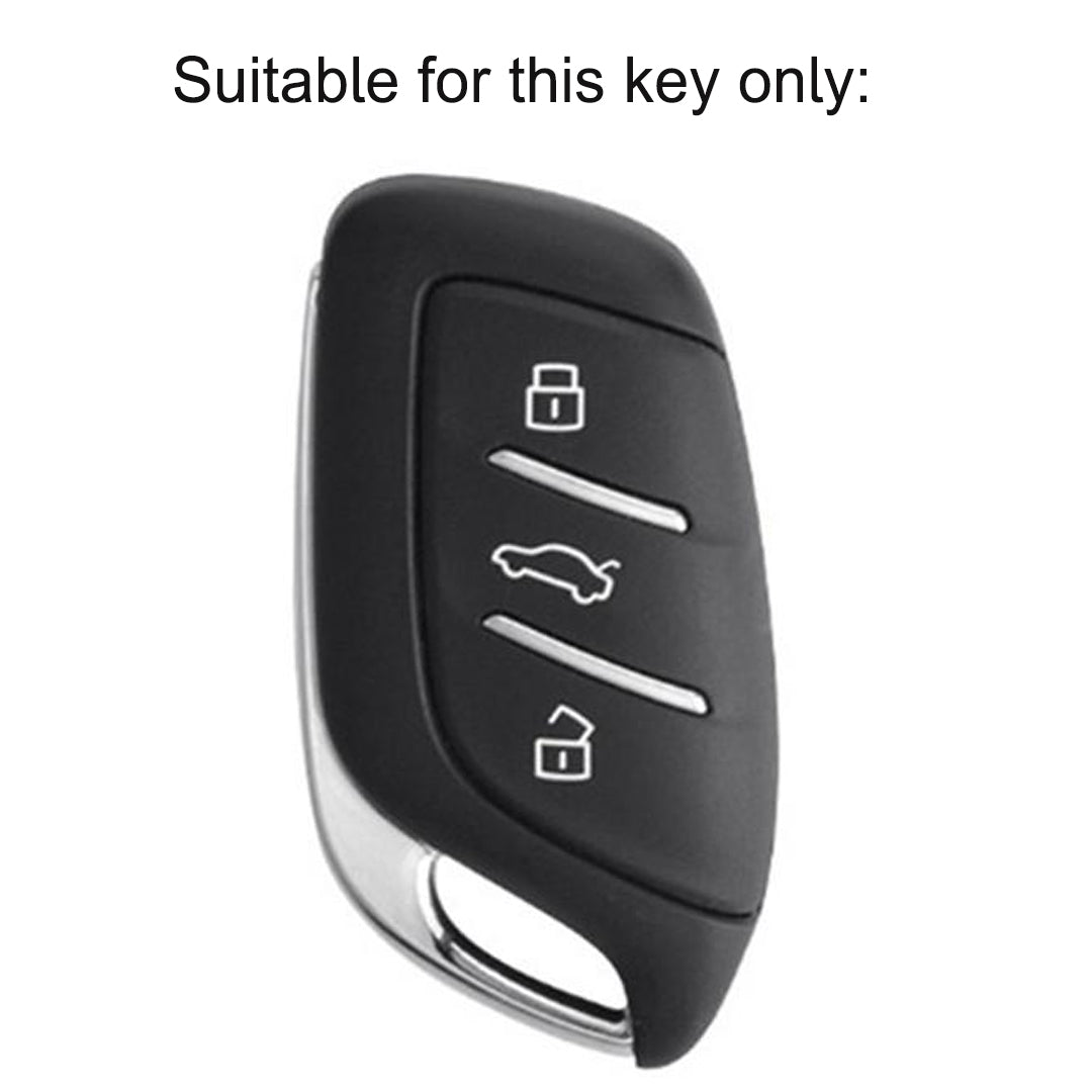 MG TPU Leather Key Cover with Keychain. (Type 1)