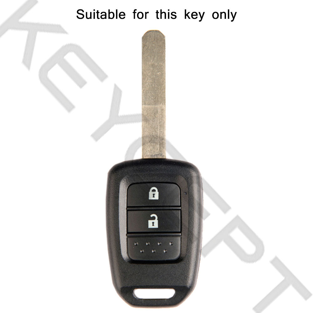 honda city jazz amaze 2 button remote tpu keycover keychain