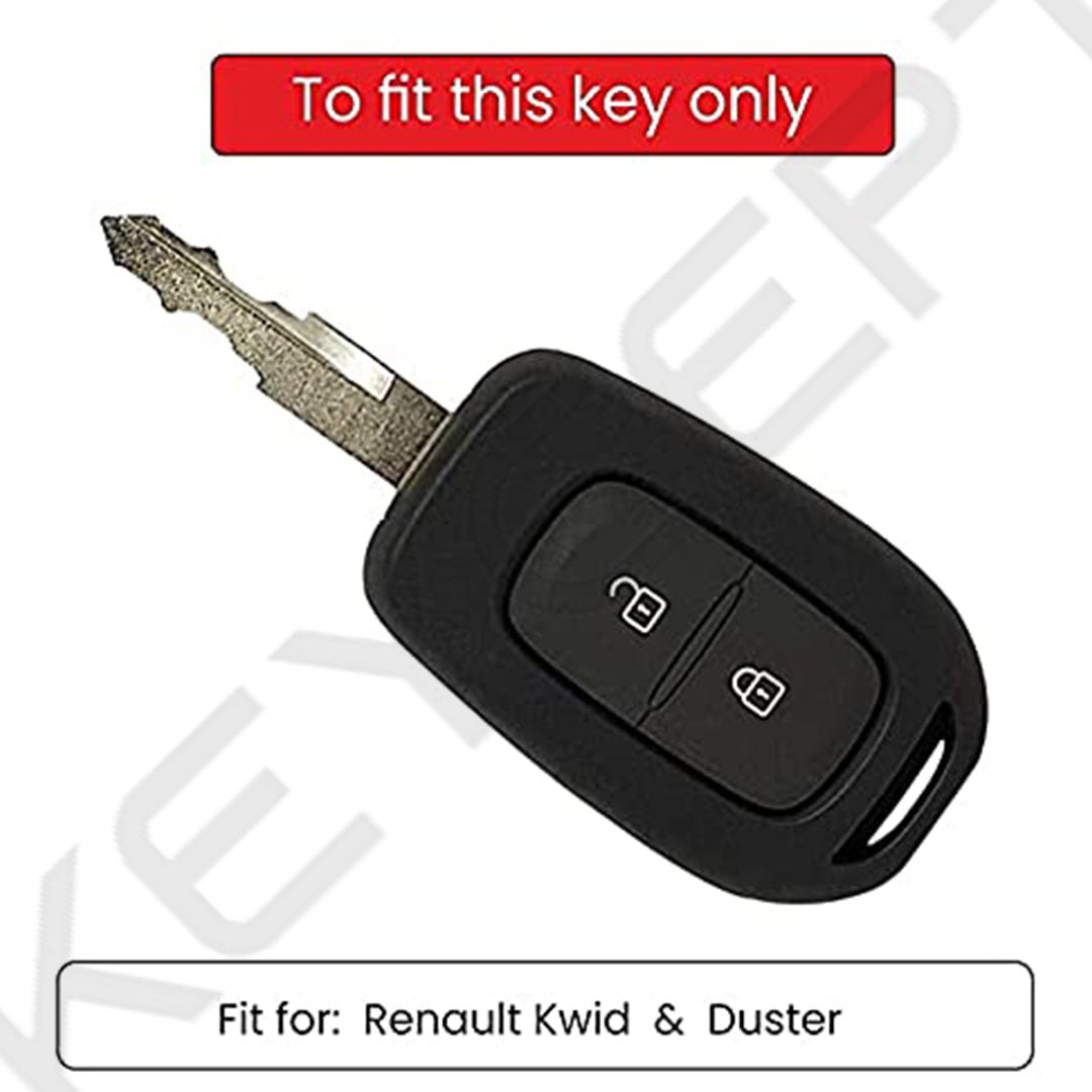 renault kiger kwid duster 2016 triber 2 button remote key keycover keychain