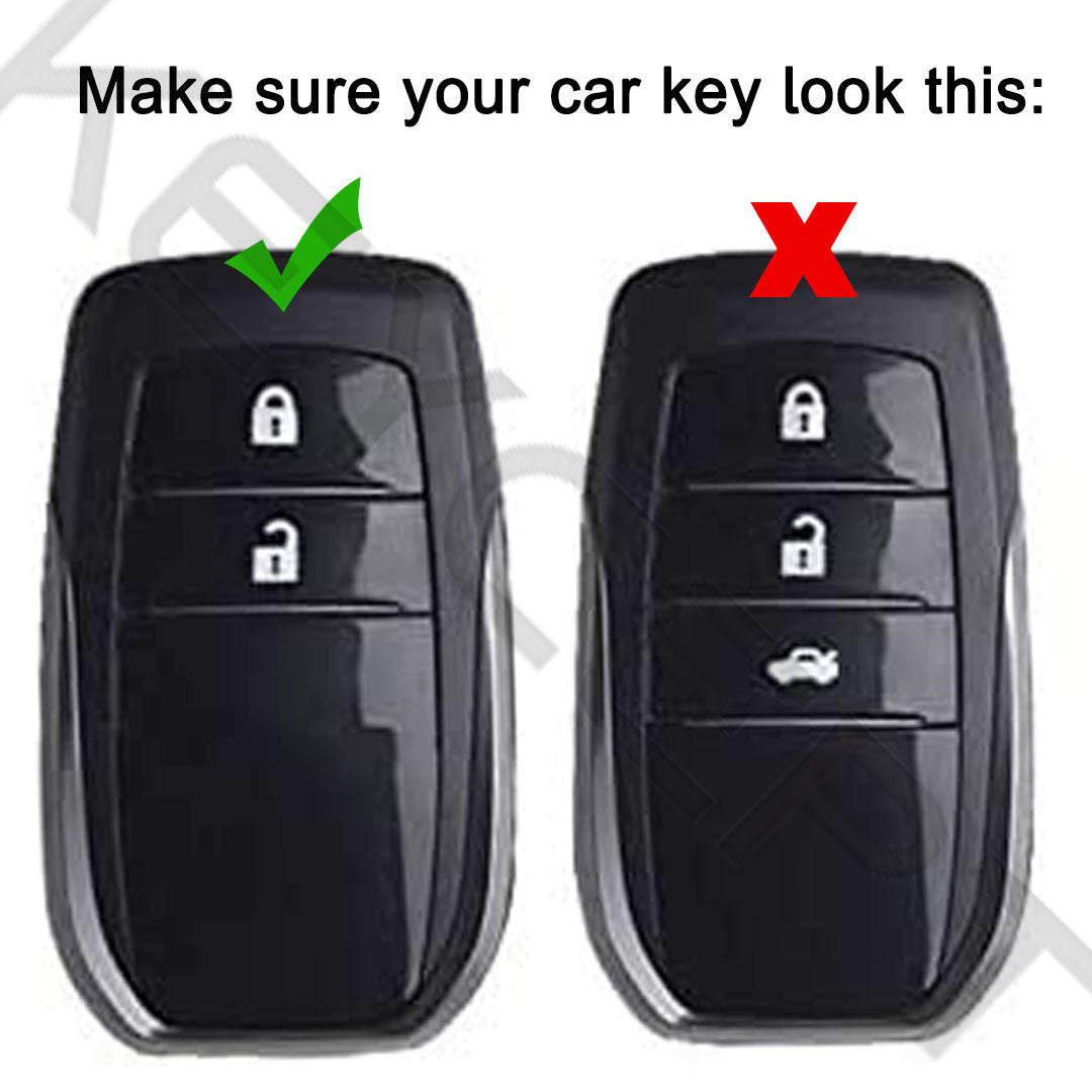 toyota fortuner innova crysta 2b smart key case keychain