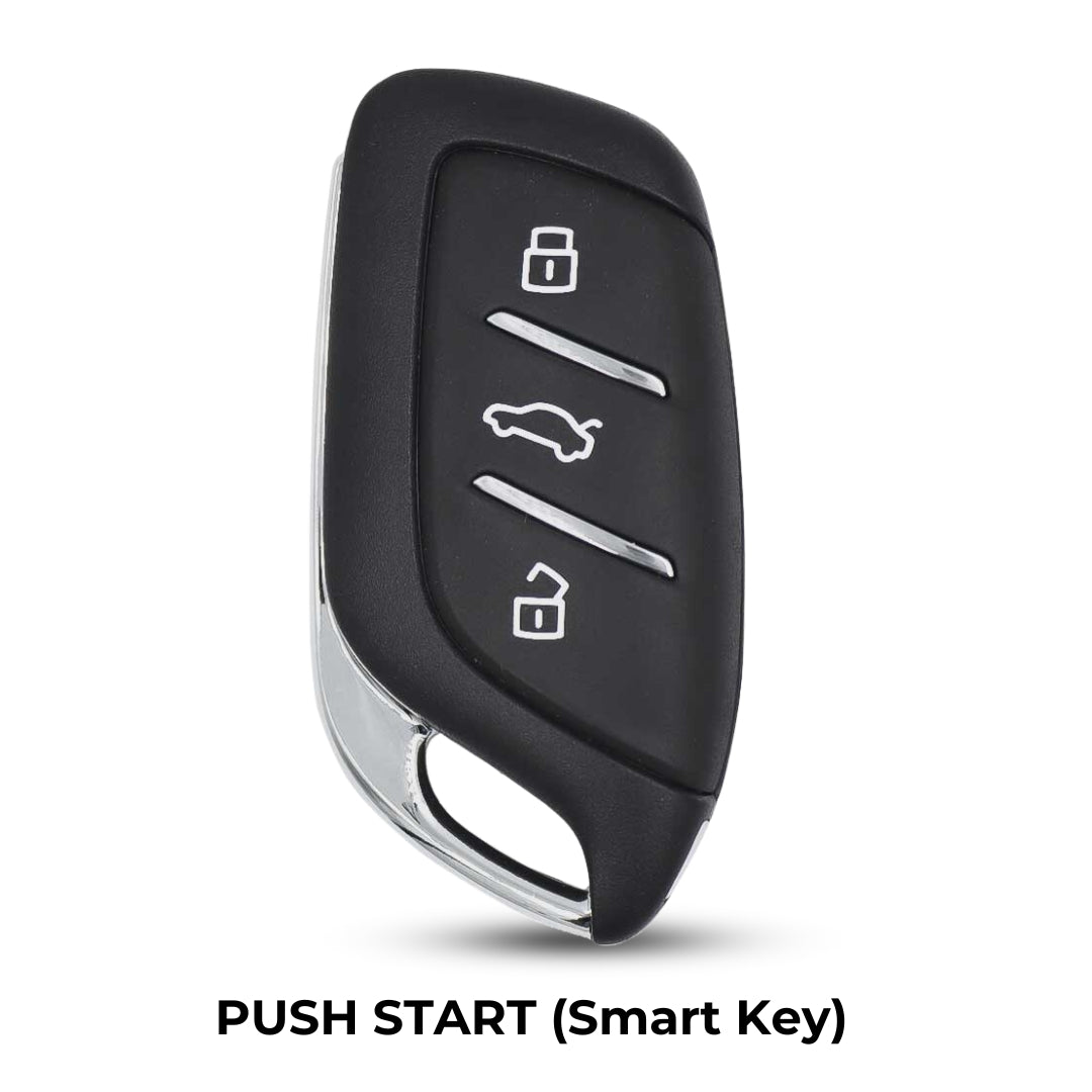 MG TPU (Artificial) Leather Key Cover with Keychain. (Type 4)