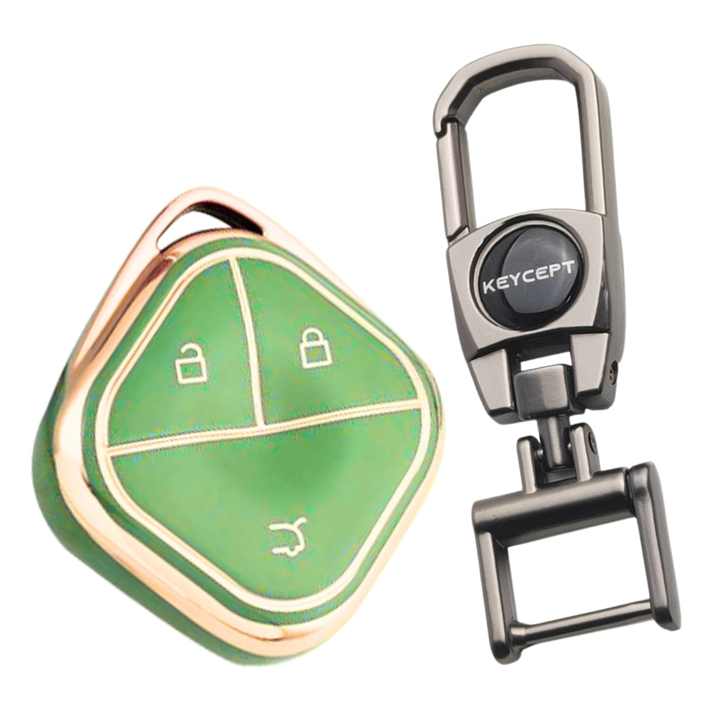 MG Gold Line TPU Key Cover with Keychain (Type 2)
