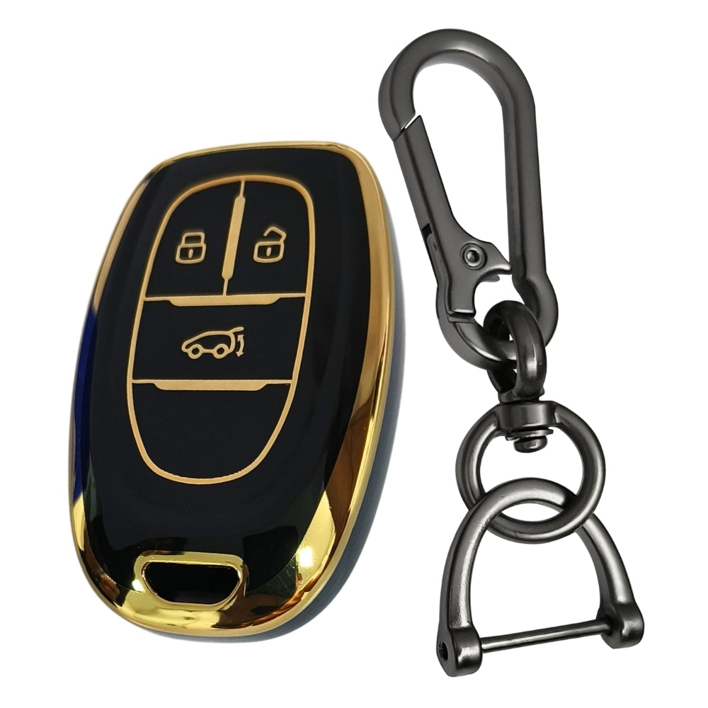 MG Gold Line TPU Key Cover with Keychain (Type 1)