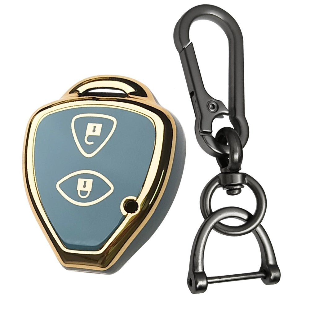 Toyota Gold Line TPU Key Cover with Keychain (Type 1)