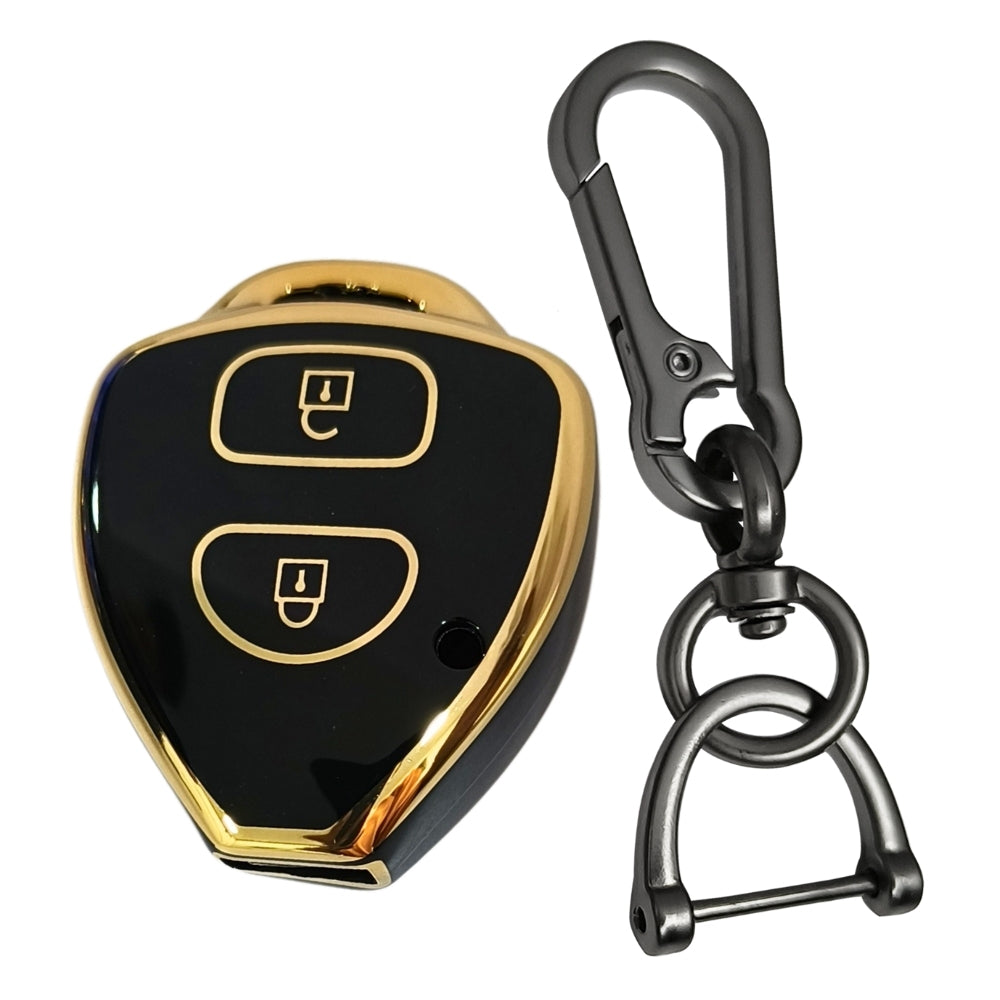 Toyota Gold Line TPU Key Cover with Keychain (Type 1)
