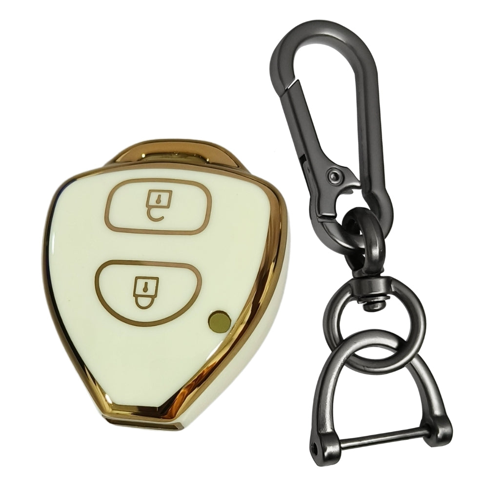 Toyota Gold Line TPU Key Cover with Keychain (Type 1)