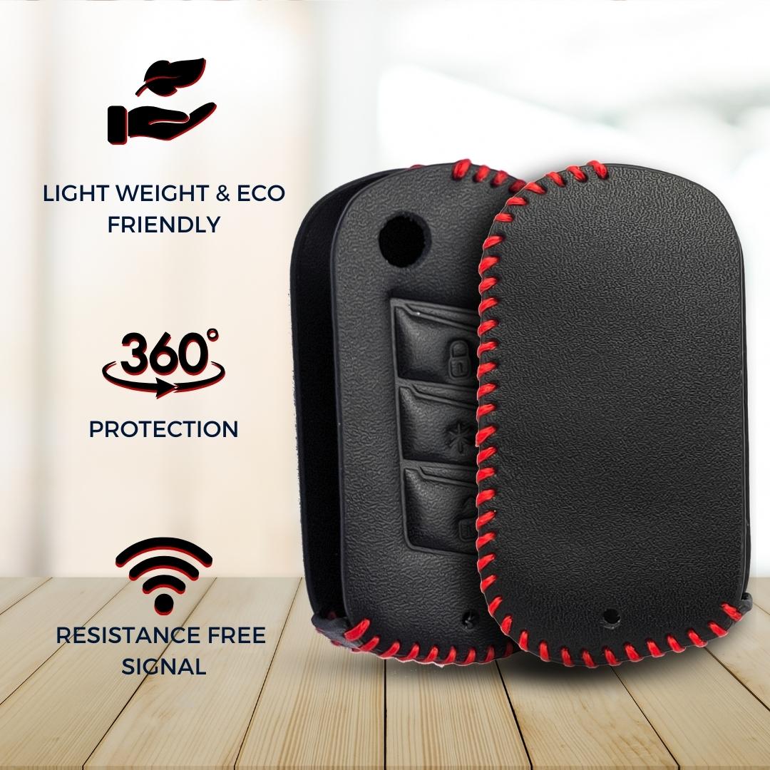 keycept leather key cover scorpio xuv 300 marazzo xuv 700 xuv 400 ev bolero thar tuv 3 button flip shell case