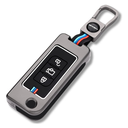 Mahindra Metal Key Cover with Keychain (Type M1).