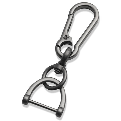 Silver keychain Stainless buckle key holder & Keyring organizer. (Type 1)