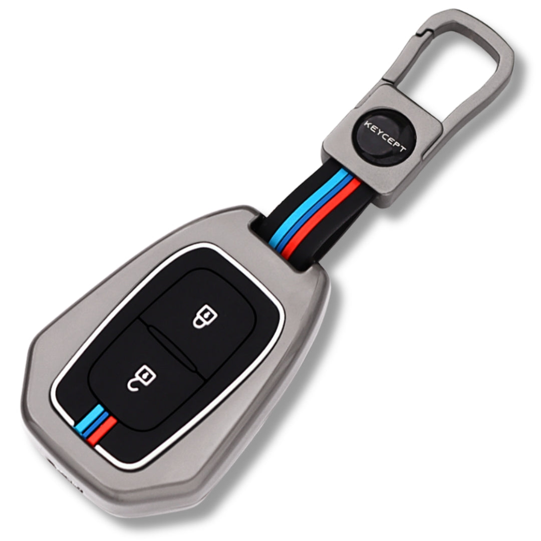 Renault Metal Key Cover with Keychain (Type M1)