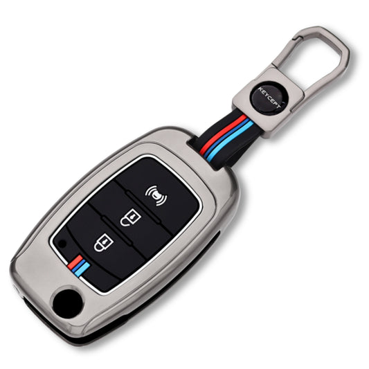 Metal Alloy Key Cover with Keychain (Type M1)