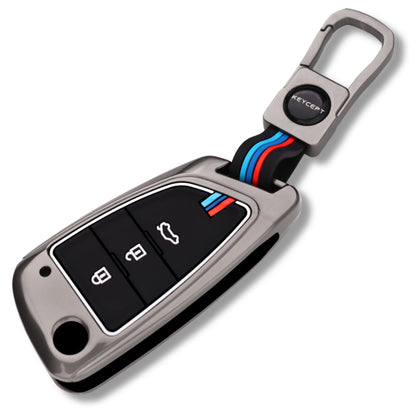 Universal Metal Key Cover with Keychain (Type M1).