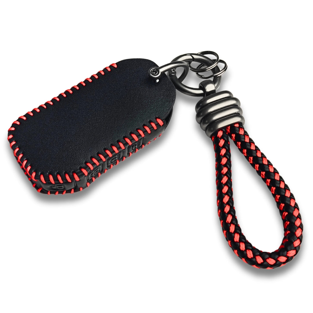 Kia Classic Leather Key Cover with Keychain K3