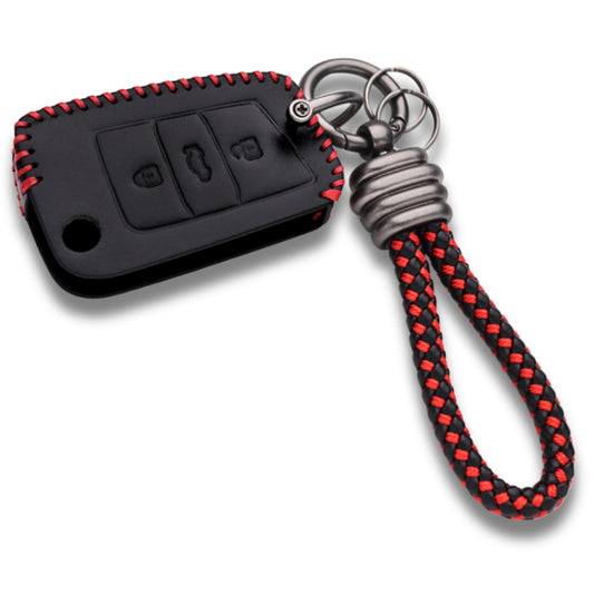 keycept classic leather key cover kushaq octavia kodiaq superb slavia passat virtus t roc 3b flip shell case