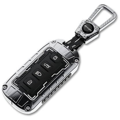 Tata Metal Armor Car Key Cover with Keychain (Type M4)