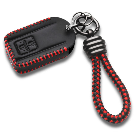 Suzuki Classic Leather Key Cover with Keychain K3
