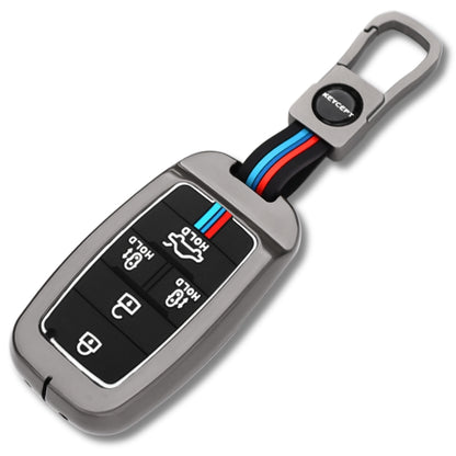 Keycept Kia Metal Silicone Key Cover with keychain(Type M1)
