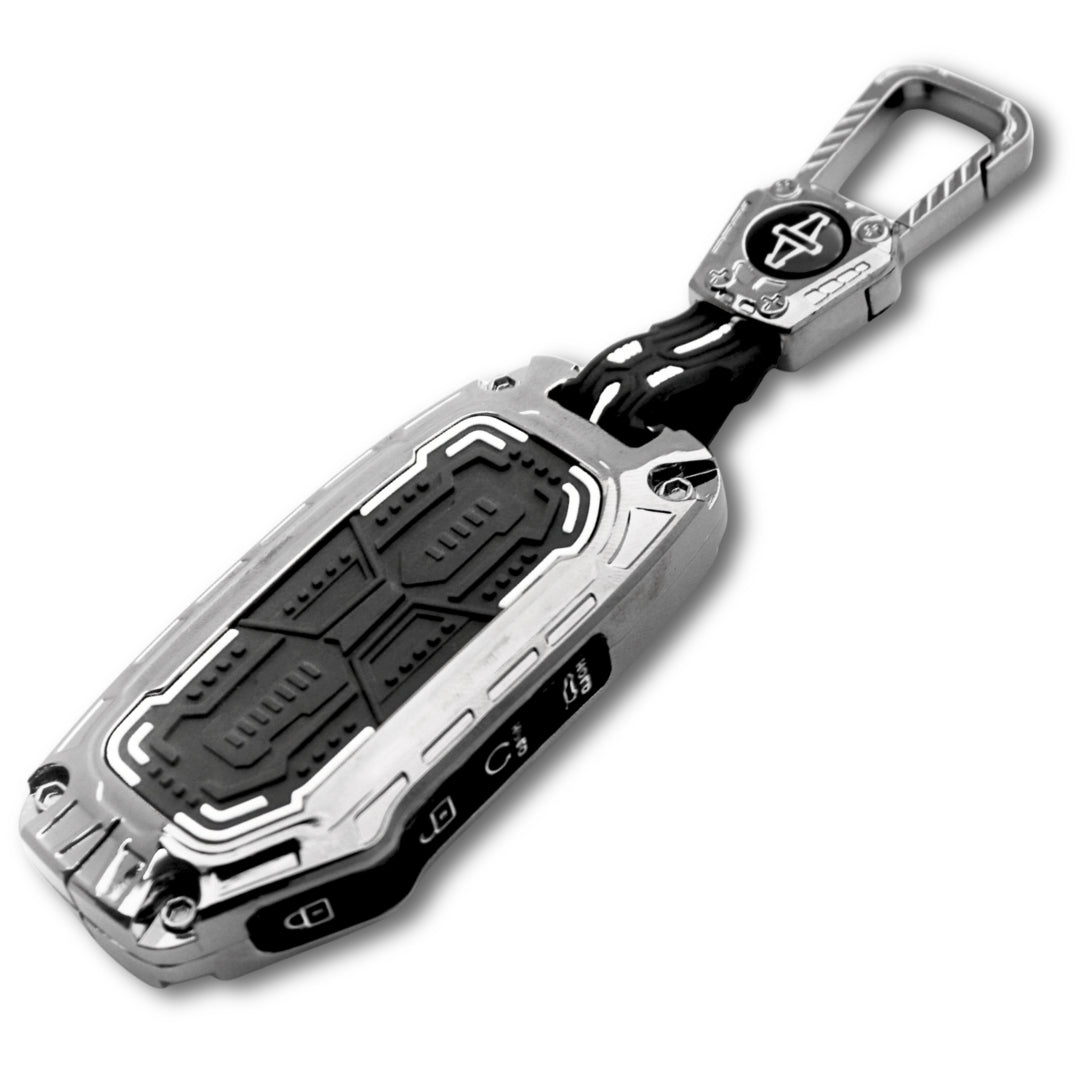 Keycept Metal Armor Key Cover with Keychain .(Type M4)