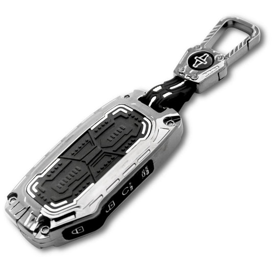 Kia Metal Armor Car Key Cover with Keychain .(Type M4)