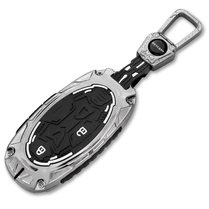 Hyundai Metal Armor Car Key Cover with Keychain.(Type M4)