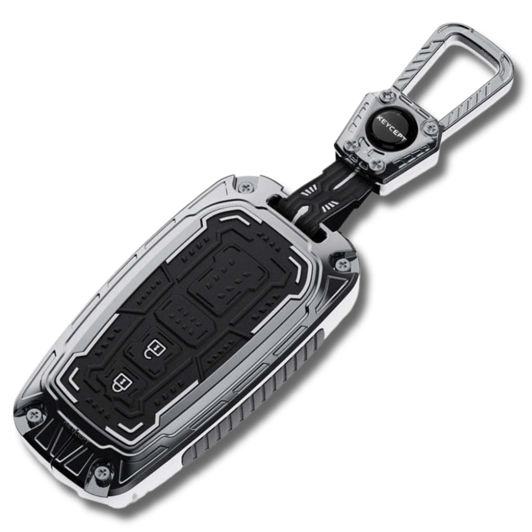 Toyota Metal Armor Car Key Cover with Keychain (Type M4)