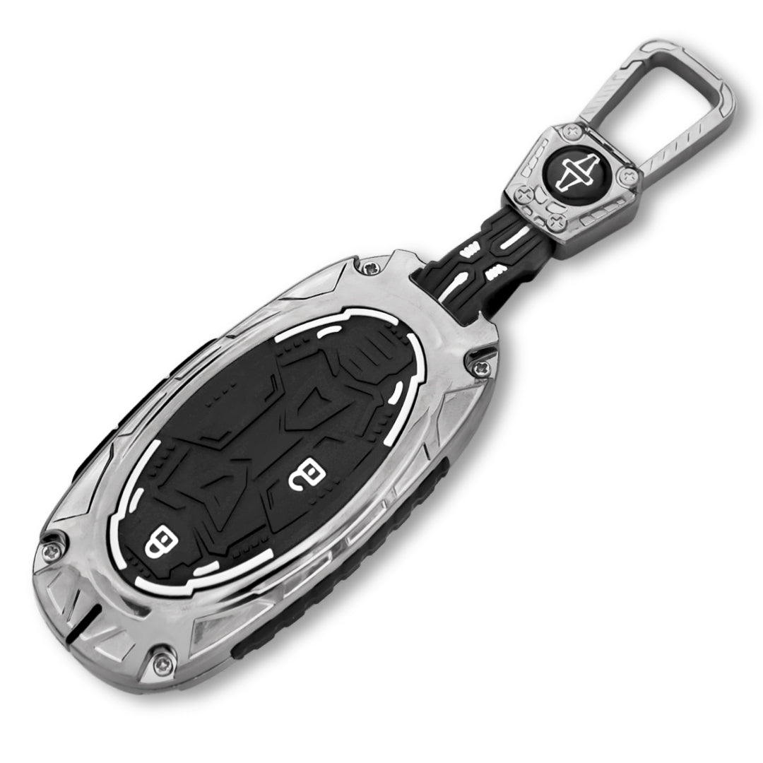 Keycept Metal Armor Key Cover with Keychain.(Type M4)