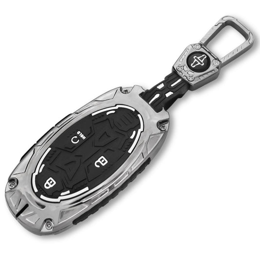 Metal Armor Key Cover with Keychain. (Type M4)