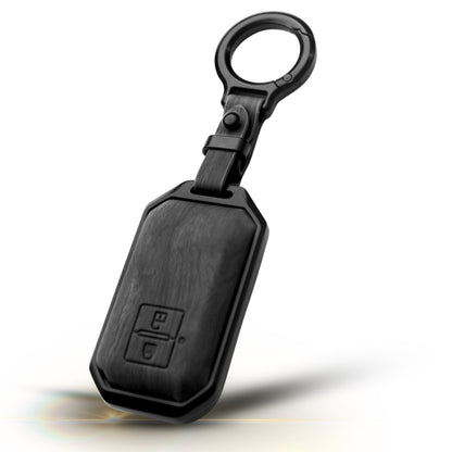 Suzuki Noir Wood Car Key Cover with Keychain (Type M8)