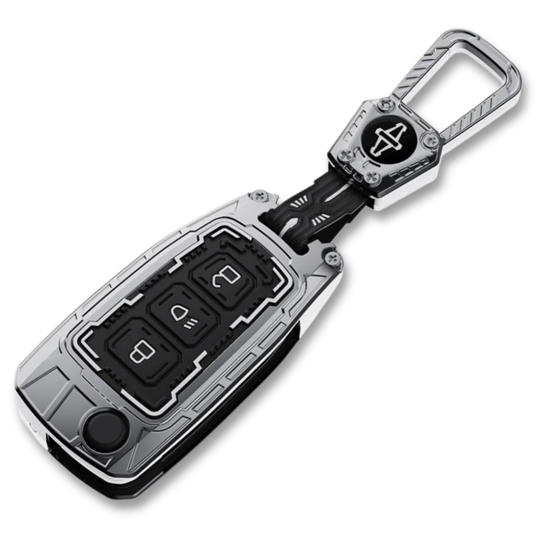 Tata Metal Armor Key Cover with Keychain (Type M4)