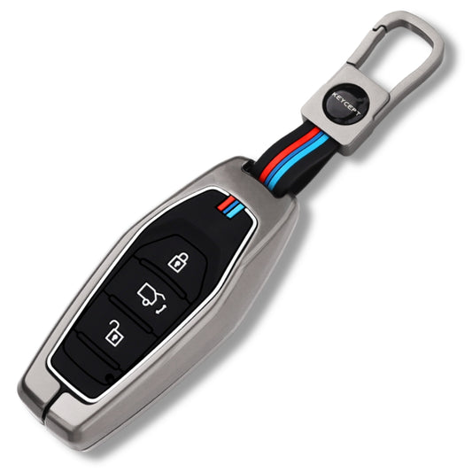 Mahindra Metal Key Cover with Keychain (Type M1).