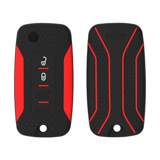 Silicone Key Cover Compatible for Jeep Compass | Trailhawk flip Key