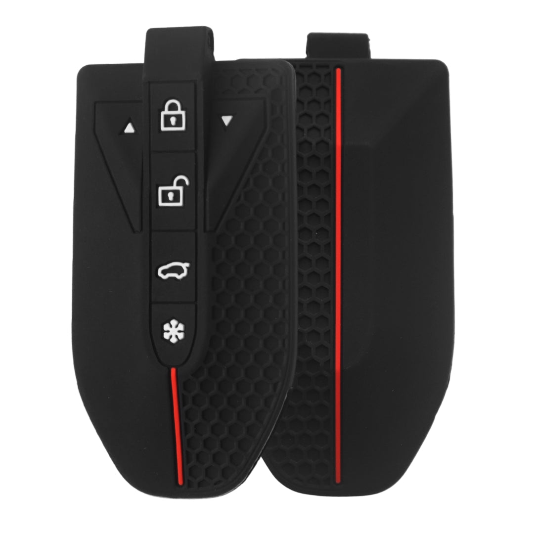 Mahindra Silicone key cover with keychain .